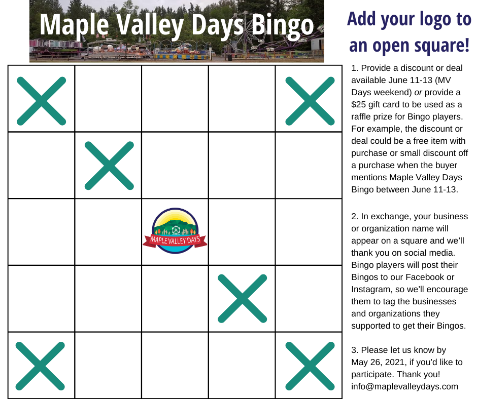 Maple Valley Days Maple ValleyBlack Diamond Chamber of Commerce